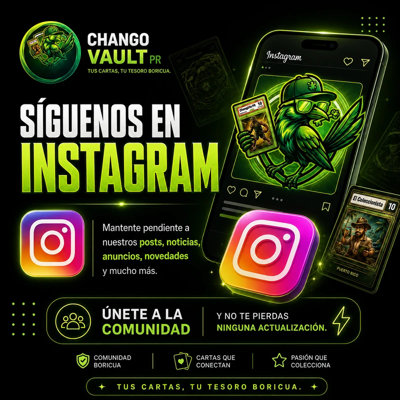 Síguenos en Instagram: posts, noticias, anuncios y novedades de Chango Vault.